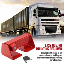 Shipping Container Lock Adjustable Steel Heavy Duty Cargo Door Lock with 2 Keys