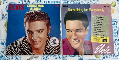 ELVIS PRESLEY Job Lot Vinyl Bundle Of 2 Different LP Albums RCA Records EX COND.