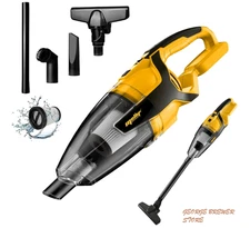 120W Cordless Handheld Vacuum Cleaner Compatible with Dewalt 20V Max Battery