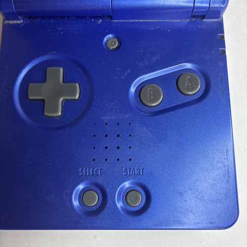 Nintendo Game Boy Advance SP Console - Cobalt Blue W Pokemon Yellow Version EM - Picture 8 of 13