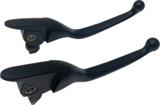 DRAG SPECIALTIES Lever Set - Narrow - Black H07-0595NMB