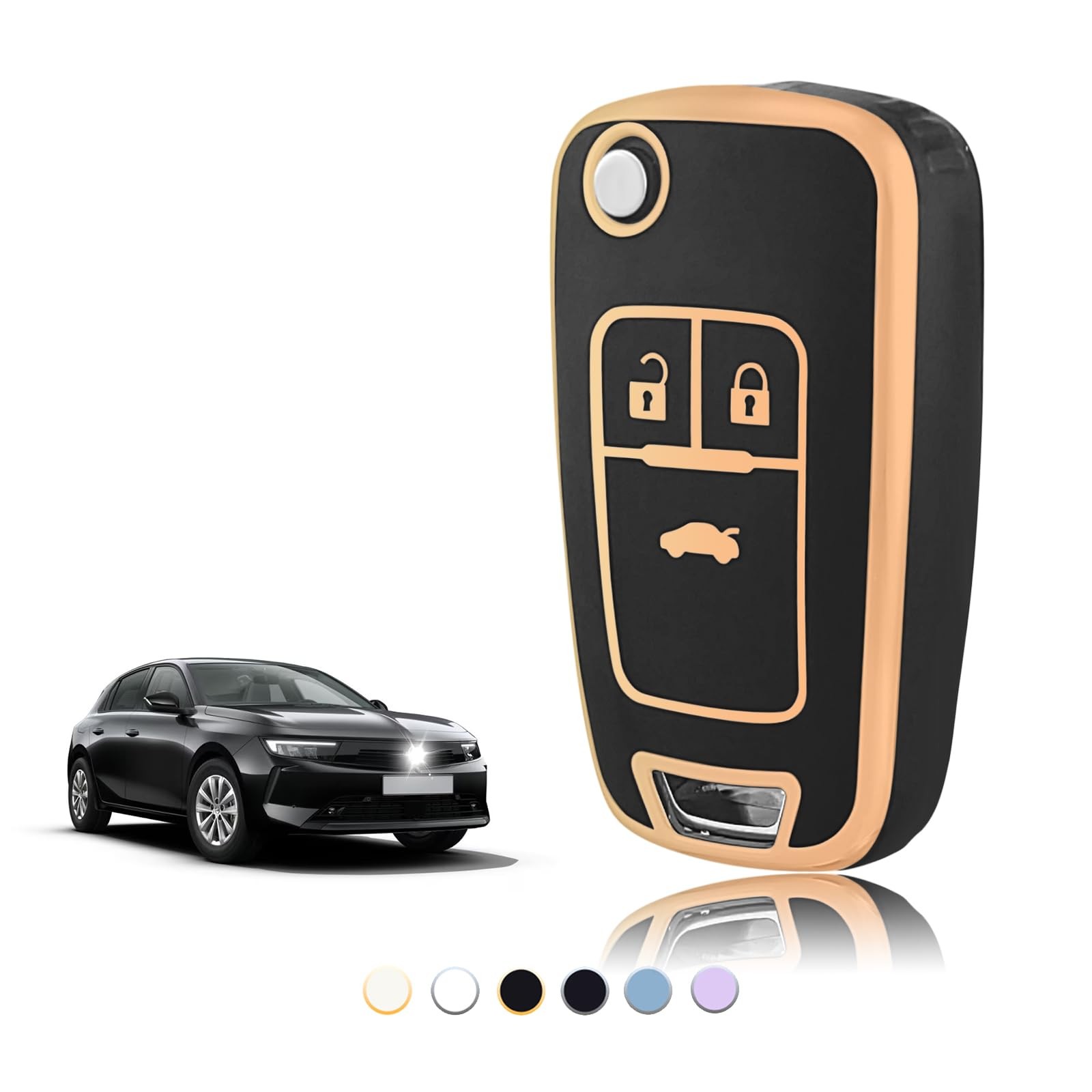 Étui Clé Opel Astra en TPU Anti-Choc - Rénovez votre Télécommande Usée