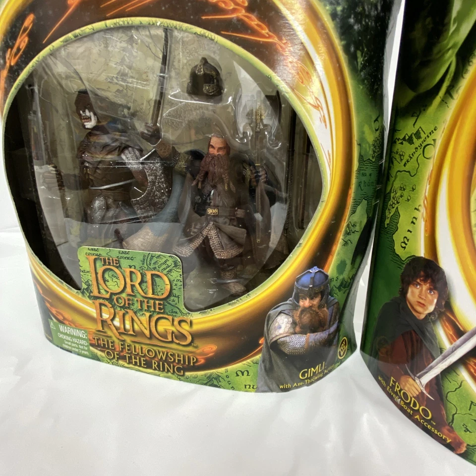 "Juego de figuras de 6"" de La Comunidad del Anillo de El Señor de los Anillos ¡NUEVO! Foto 4 de 4