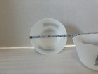 Set of 2 Currier & Ives Milk Glass Custard Cups Ramekins Creme Brule Dishes — photo 9
