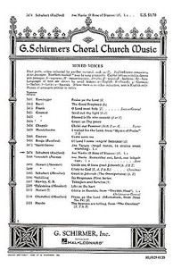 Franz Schubert Ave Maria Satb Learn To Play Vocal Choral Voice Sheet Music Ebay