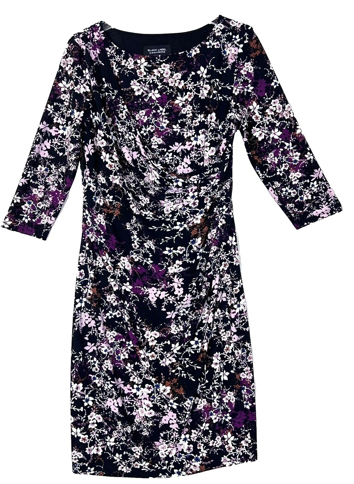 Evan Picone Floral Wrap Dresses