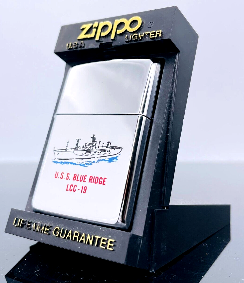 Zippo Feuerzeug Schiff USS Blue Ridge (LCC-19) United States