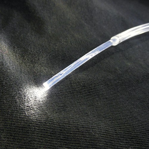 3mm Solid Core Side Glow Fiber Optic Lighting Cable Sold By The Foot