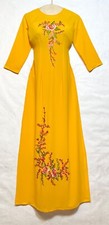 Ao Dai Viet Nam Lua Mem Ru Silk CT-141 Dai Ao 141cm Size L