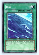 Yu-Gi-Uh Umi #LOB-050 The Legend of Blue Eyes White Dragon tcg LP