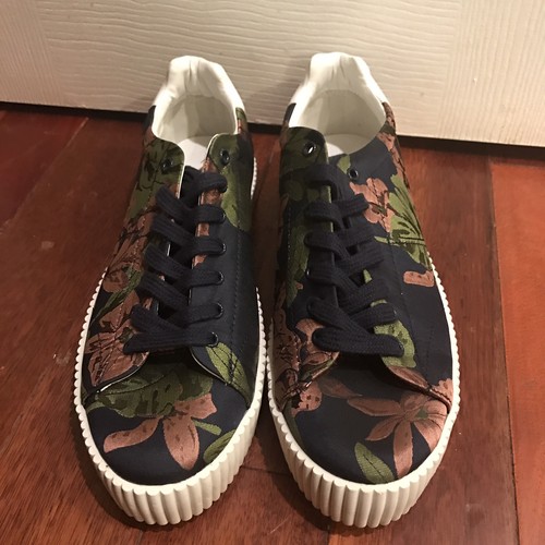 zara floral sneakers