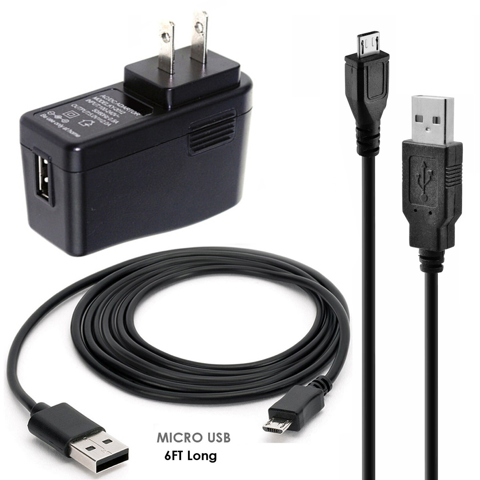 AC Charger for Sony Noise Cancelling WHCH710N WHCH710N/B Wireless BT Headphones