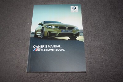 Betriebsanleitung Handbuch Owner's Manual BMW F82 M4 Coupe / CS unbenutzt