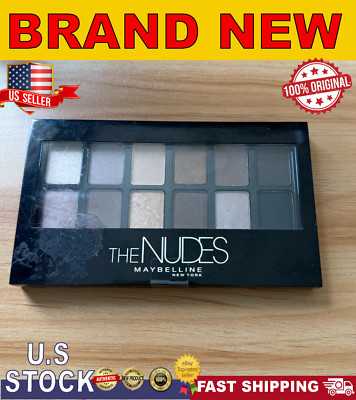 Maybelline Eyeshadow Palette The Nudes 12 Shade Palette Sealed | 0.34oz | NEW