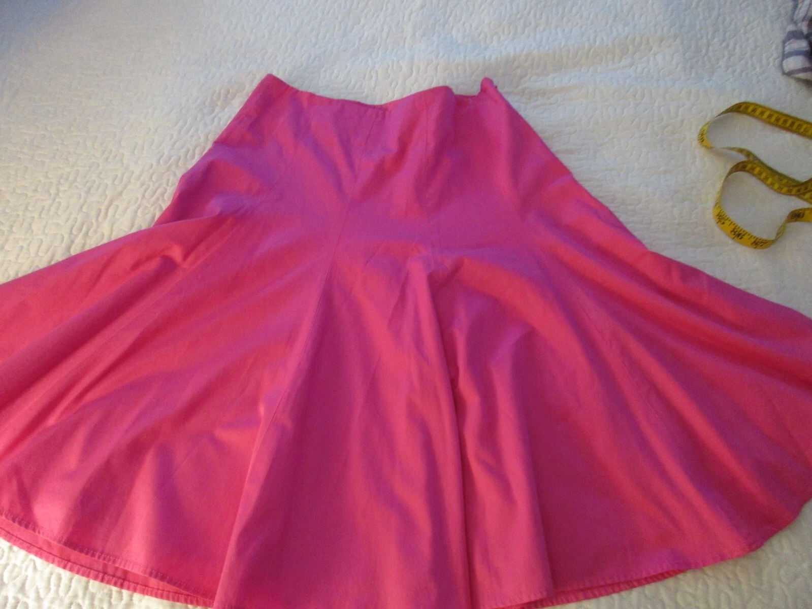 Gap Skirt Women’s Size 1 Pink Pleated Flare Fully Lined Side Zipper