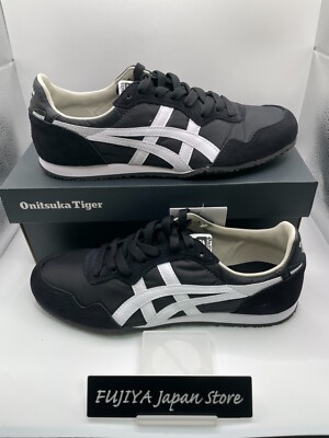 Onitsuka Tiger SERRANO Sneakers Unisex 1183B400 001 BLACK/WHITE M6.5/W8 New