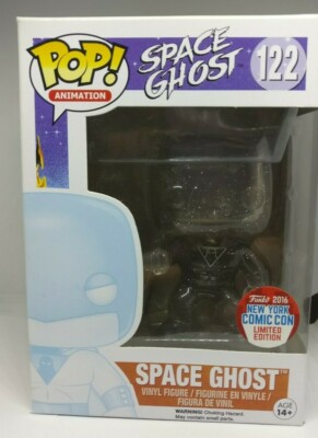 Funko POP! 122 Space Ghost ''clear'' Limited Edition Comiccon New York 2016