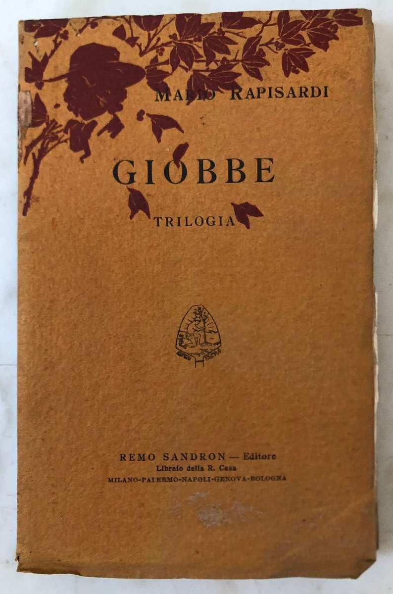 Libro Giobbe Trilogia di Mario Rapisardi