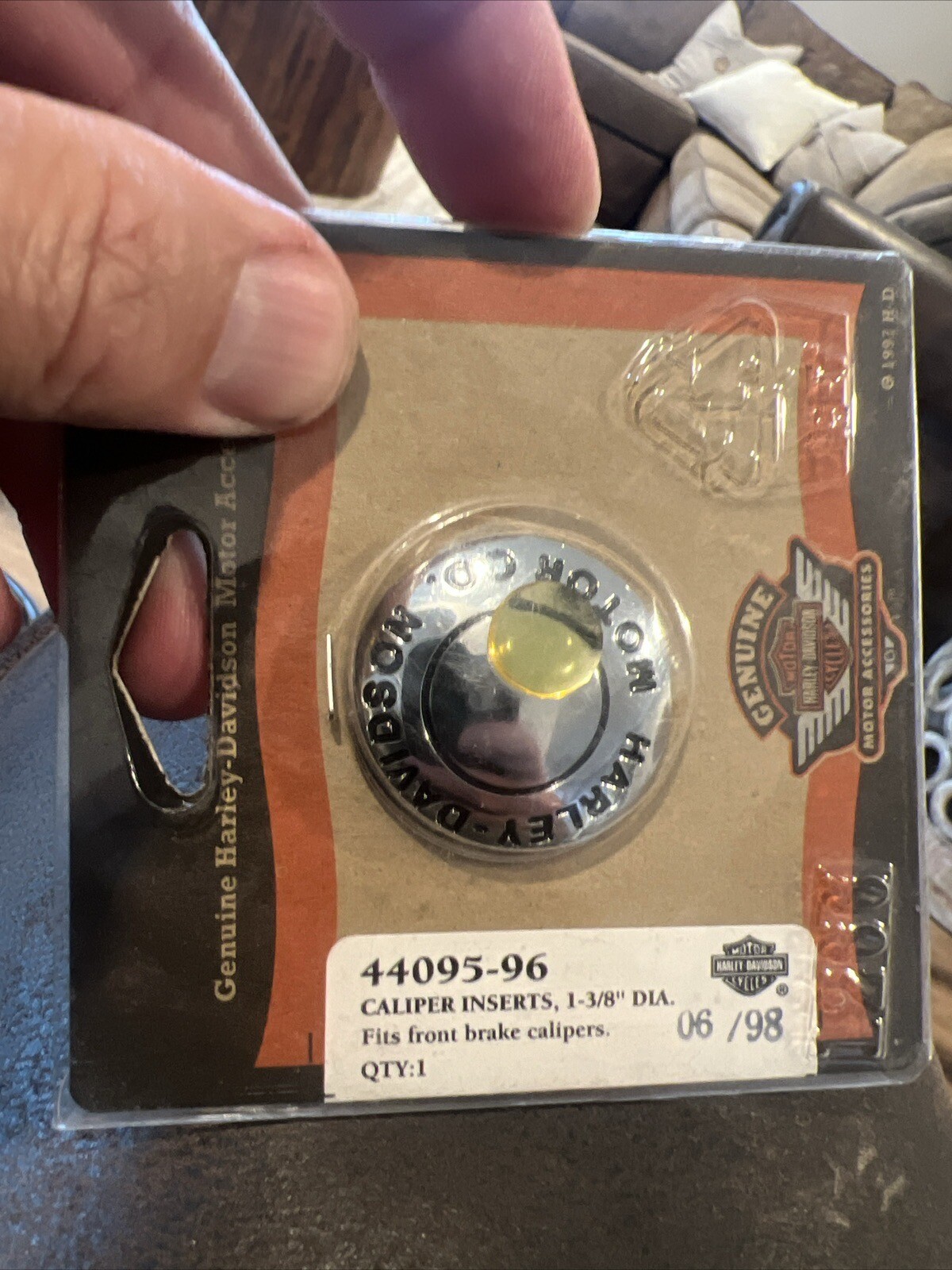 Harley Davidson caliper inserts 1 3/8” Dia. 4409596 eBay