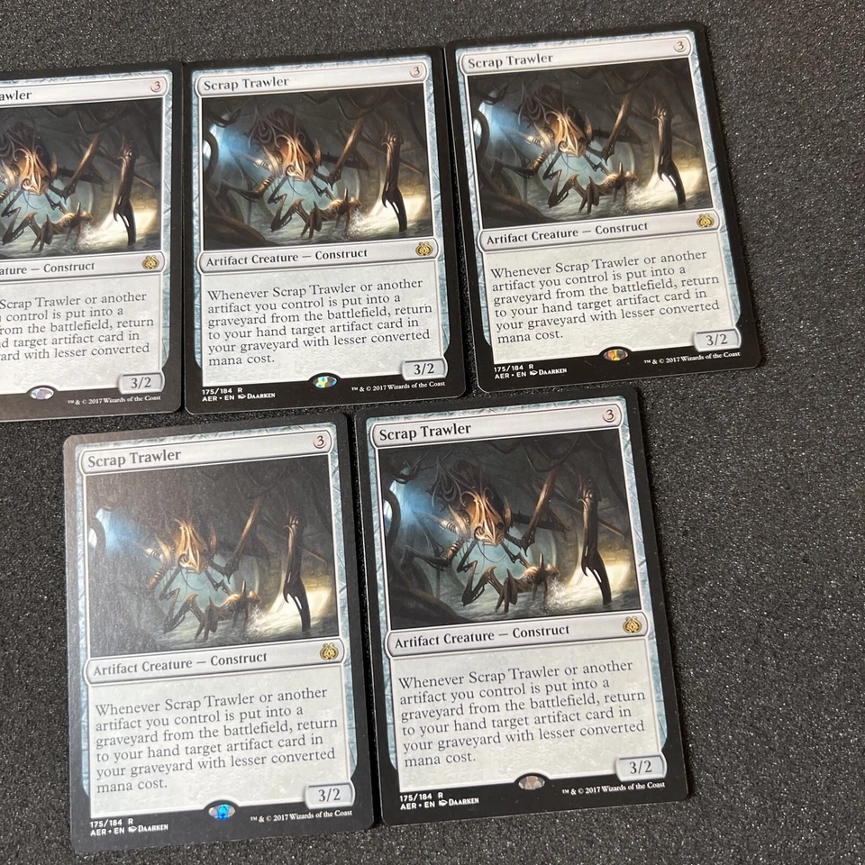 Scrap Trawler Magic The Gathering Mtg Rare Aether Revolt Card 5 - Image 3 of 4