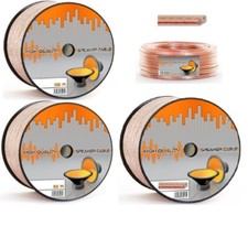 Lautsprecherkabel 25/ 50/ 100 m Hifi Audio Bo...