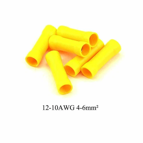 PVC Stoßverbinder Isoliert 0,1 - 6,0 mm² Kabelverbinder Quetsch Verbinder - Bild 3 von 12