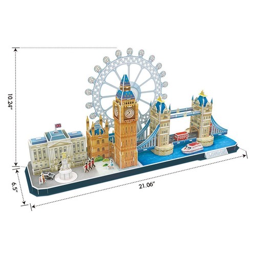 CubicFun LONDON CITY LINE 3D Puzzle - MC253H - Photo 2/8