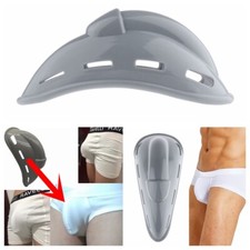 Mens Bulge Package Enhancer Cup Pouch Silicone Pad Insert for Swimwear Underwear