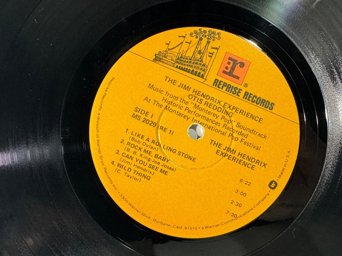 Otis Redding Jimi Hendrix Experience Monterey International