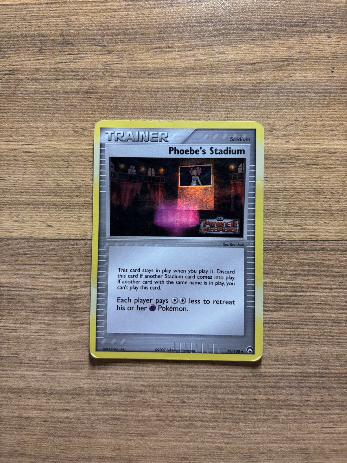 Pokemon Card - Phoebe's Stadium Power Keepers 79/108 Reverse Holo Stamped