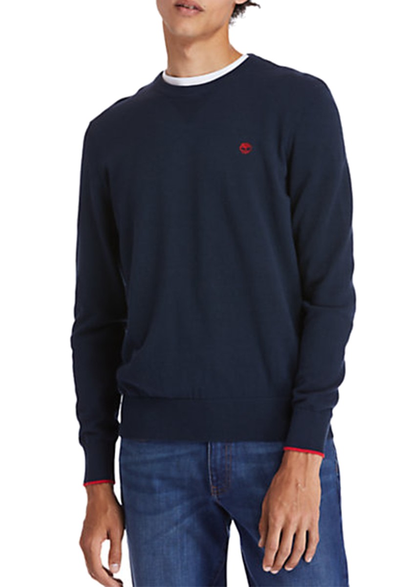 Timberland Men's Williams River Crew Sweater Knit Pullover TB0A2BSC