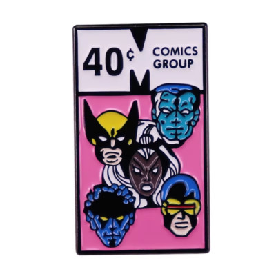 X-Men Marvel Comics Enamel Pin Wolverine Hat Backpack Jackets Badge Brooch Lapel