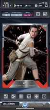 Topps Star Wars Digital Card Trader Tier 8 - Red Hyperspace Rey S3