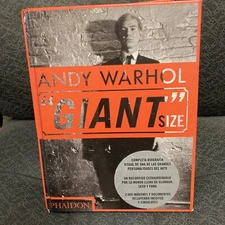 Andy Warhol Giant Size (Andy Warhol, ''Giant'' Size, Large Format) (Spanish