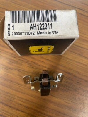 John Deere Combine Alternator Brush Assembly # AH122311 New OEM