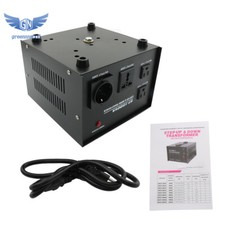 1500 Watt Voltage Converter Transformer Step Up/Down 110v to 220v/220v to 110v