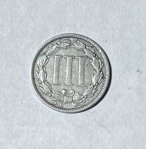 1881 three cent nickel - Picture 2 of 2