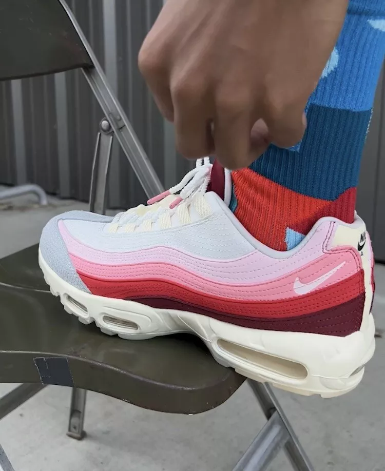 Nike Air Max 95 QS The Anatomy Of Air Mens Size 13 Team Red DM0012 600