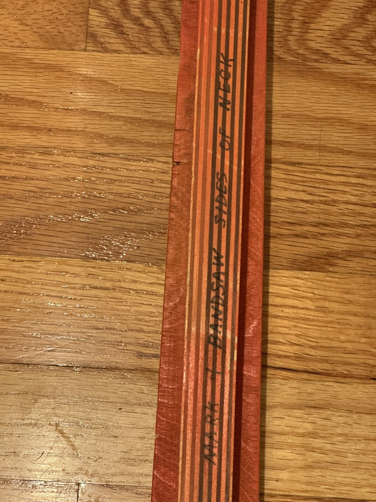 RARE Gretsch Original 1970’s Electric Guitar Neck Patterns from Gretsch Factory