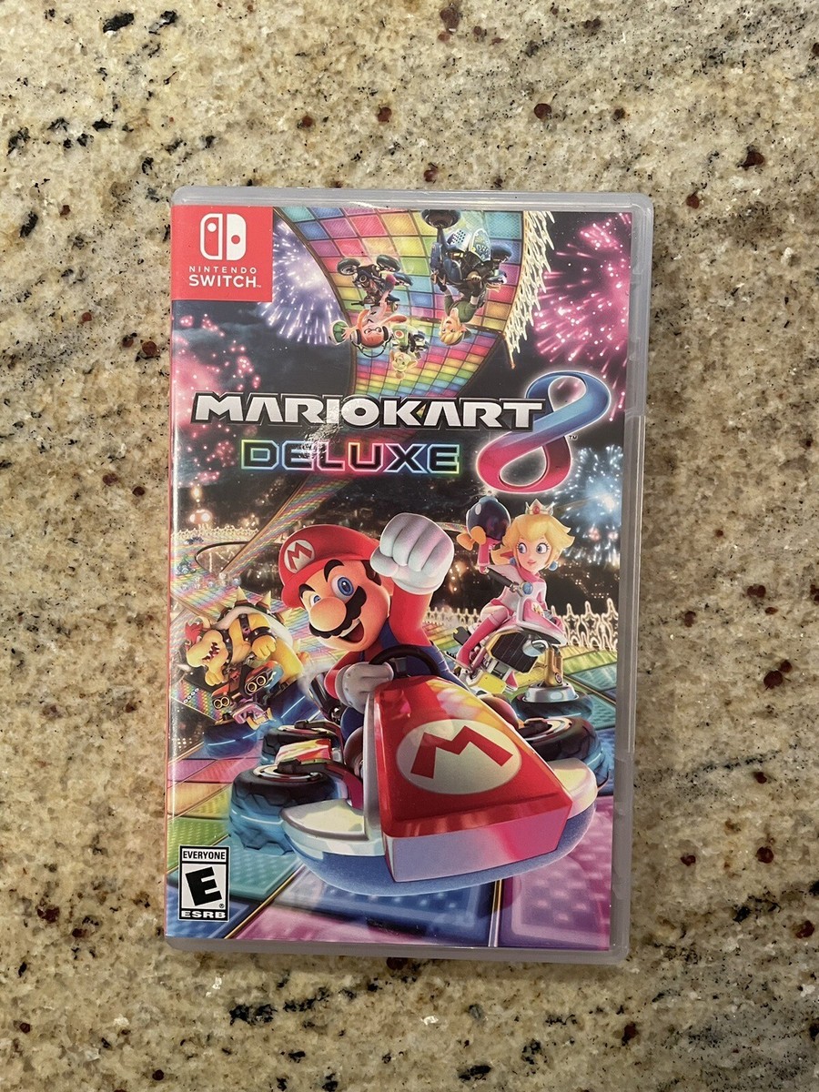 Nintendo Switch - CARTER Nintendo Switch Mario Kart 8 Deluxe + 128GB SD Card Bundle