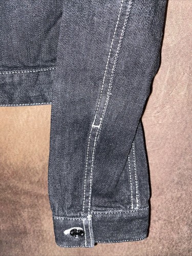 Chaps S Small Dark Wash Denim Jean Jacket Short Size S/p/ch 🧡 - Picture 8 of 9