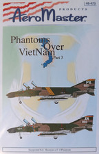 Aero Master 1/48 F-4 Phantoms Over Vietnam Part 3 #48-473 OOP/HTF fits Hasegawa