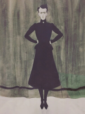 Léon Spilliaert - Femme en Pied (1902) Woman on Foot - 17'' x 22'' Fine Art Print