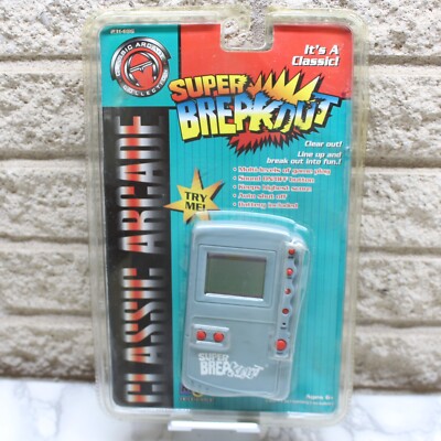 Atari MGA Super Breakout Handheld Electronic Video Game SEALED Vintage 1997