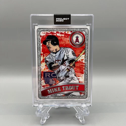 Topps Project 2020 #100 2011 Mike Trout Blake Jamieson Baseball Card LA Angels 1