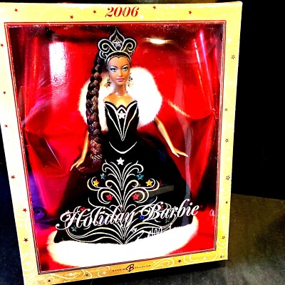 AA Holiday Barbie By Bob Mackie 2006 -Gorgeous Long Brunette Hair