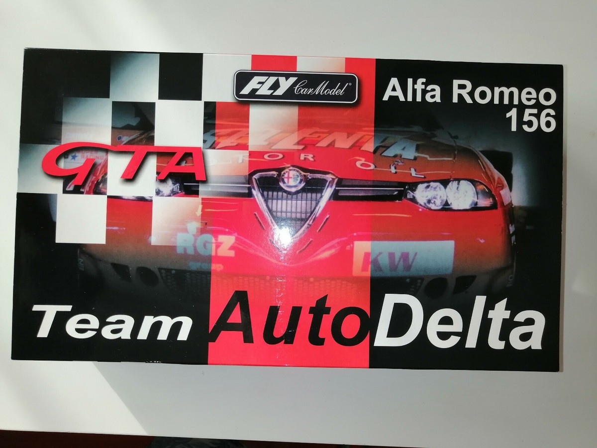 ミニカー FLY CAR MODEL ALFAROMEO 156 GTA 2003 BOX ミニカー FLY CAR MODEL ALFAROMEO 156 GTA 2003 BOX 2003