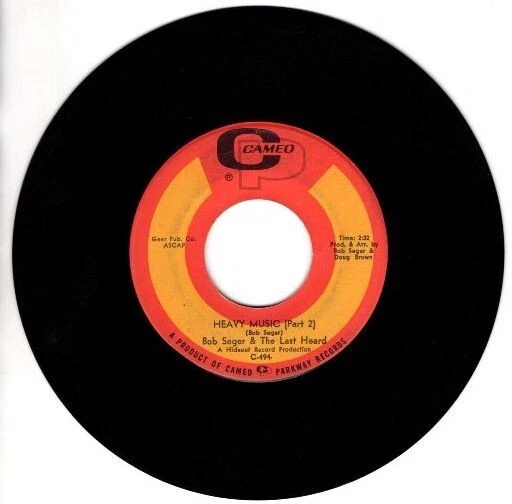 Bob Seger & The Last Heard - Heavy Music Parts 1 & 2 7' 45 - Image 3 of 4