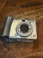 Canon Powershot A85 4MP - Silver No Battery or Accessories PARTS only