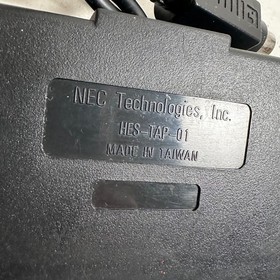 Genuine NEC TurboTap TurboGrafx 16 Turbo Grafx HES-TAP-01 Multitap Adapter